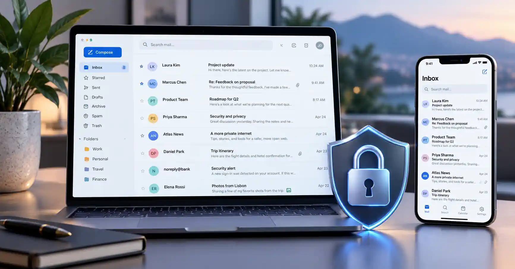 E-Mail-Anbieter im Vergleich: Datenschutz und Sicherheit beim E-Mail-Postfach